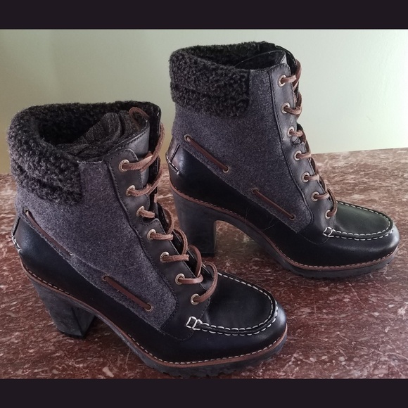 sperry top sider ankle boots